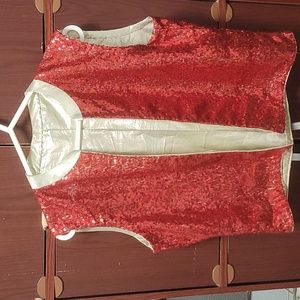 Stylish Glitter Sweater Vest